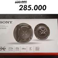 Sony Xplod 3-Way Speaker Pintu 6 inch set MEGA BASS TM ORINAL