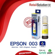 Terlaris Tinta EPSON 003 Yellow Kuning - Tinta Epson L1110 L3110 L3150