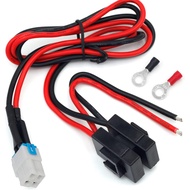 4-pin 12AWG DC Power Supply Cable for Yaesu Radio FT-450D FT-891 FT-991-A FT950 FTDX-1200 Kenwood TS
