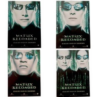 💥Handbill เซต 4 ใบ💥 The Matrix 2 : Reloaded (2003) เดอะ เมทริกซ์ 2 สงครามมนุษย์เหนือโลก แฮนด์บิล / ใ