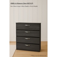 *ITEM INSTALLED✅* DELIVER TO KLANG VALLEY ONLY LOFT LIVING IMOLA 4 DRAWER CHEST/STORAGE/FURNITURE