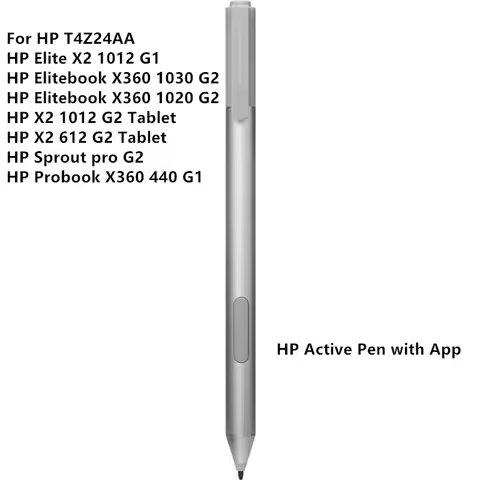 NEW Stylus Pen T4Z24AA With App Launch 2048 For HP ELITE X2 1012 G1/G2 Elitebook 1030 Sprout Pro-G2 