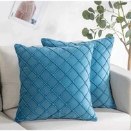 2pcs,Multipurpose 3D Home Cushion Cover Soft Square Throw Pillow case punda,2pcs ,18/16inches