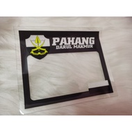 CAR ROADTAX STICKER PAHANG/ sticker roadtax/ roadtax kereta PAHANG