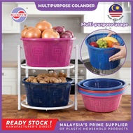 MAXONIC PLASTIC COLANDER BASKET | TAPIS SAYUR | BAKUL CUCI SAYUR | TONG SAYUR | PLASTIK CUCI SAYUR |