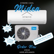 MIDEA Air-Cond [READY STOCK] | Midea 1.0HP ~2.5HP 2 YRS GENERAL AND 5 YRS COMPRESSOR WARRANTY