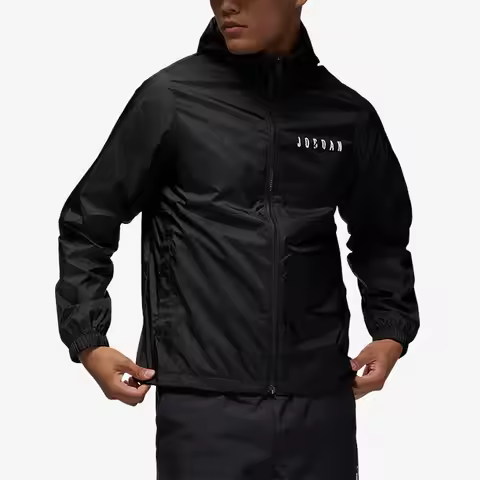 Nike Authentic JORDAN Men's Letter Print Hooded Jacket DV7651-011