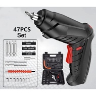 🔥【ALL-IN-1 TOOL】High Power Cordless Drill 3.6V - Gerudi & Pemutar Skru Elektrik, 2 Speed, Mudah Alih