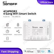 SONOFF 4CH PRO R3 4 Gang WiFi Công tắc thông minh với điều khiển RF 3 Chế độ làm việc Công tắc đèn t