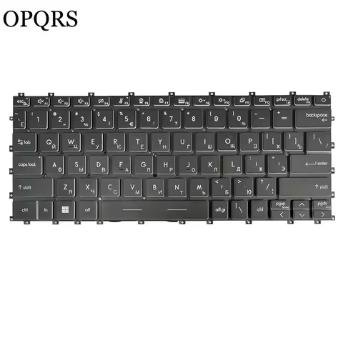 NEW For MSI Modern 14-C5M 14-C7M MS-14JK Modern 14 C11M C12M C13M MS14J1 RU Russian US Laptop Keyboa
