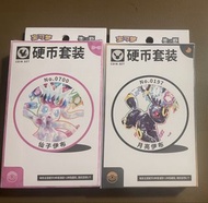PTCG 簡中 Pokemon Card 太晶慶典 太晶盛聚 硬币套裝 No.700 仙子伊布 No.197月亮伊布 朱與紫csv9.5 2026 