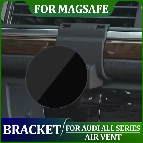 Magnetic Car Mobile Phone Holder For Audi A6 Q5 A3 Air Vent Phone Bracket For Magsafe No Charging Ph