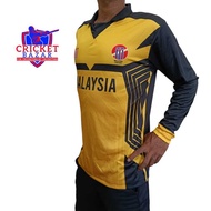 Jersey Kriket Pasukan Malaysia (Peminat) - Pakaian Sukan - Sport Cricket Fan Jersey Malaysia