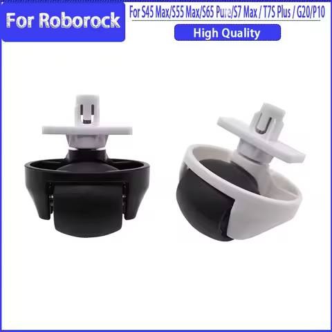 Front Caster Wheel For Xiaomi Roborock S65/S55 Max/S65 Pure/S75/S7 Max / T7S Plus / S8/ P10 Vacuum C