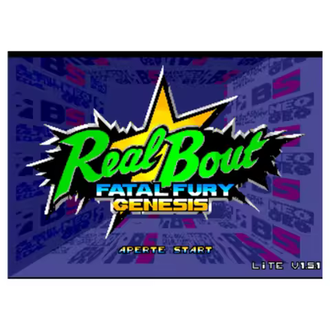 Real Bout 2.0 Lite Version Game Cartridge For 16 Bit Game Console