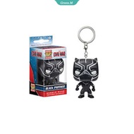 Disney Marvel Avengers Black Panther Pop PVC Toy Keychain Cartoon Doll Toy Gift Ornament funko pop [GM]