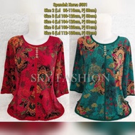 BLOUSE SPANDEK / ATASAN SPANDEK IBU IBU