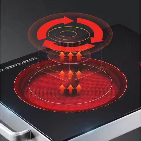 3500W Electric Ceramic Stove 220V Infrared Heating Induction Cooker Household Hot Pot Barbecue Elect