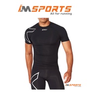 2XU Core Compression Men's Muscle Compression Shirt - Black - genuine men's sports Compression shirt