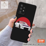 HP Softcase Samsung Galaxy A52 5G / A52s 5G - Rajacase - Samsung A52 5G Case - Car Case Motif - Sams