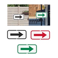 [mojotorw7] Arrow Signs Reflective Signs Inner -reflecting Directional Sign Traffic Indicator Plate