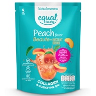 🌈 ห้ามพลาด‼ Equal Instant Drink with Collagen Peach Flavor 75g. ⏰ อิควลเครื่องดื่มคอลลาเจนบิวท์พลัสรสพีช 75กรัม