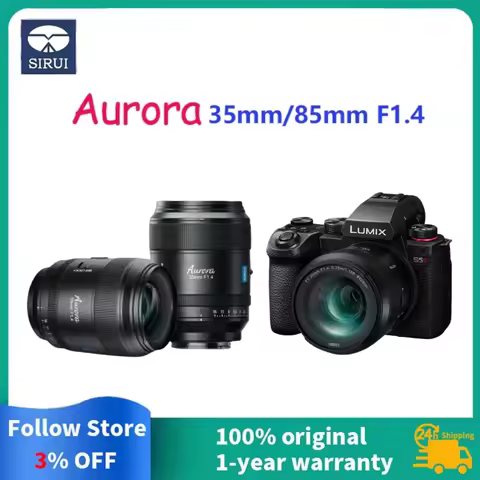 Sirui 35m / 85mm F1.4 Full Frame Auto Focus Prime Lens for Sony E Fujifilm L Mount ZV-E1 A7MIV A7R A