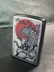 Zippo 紅月上山虎 打火機