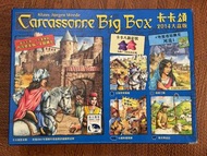 （二手）正版 CARCASSONNE 1.0 BIG BOX 卡卡頌1.0大盒版