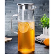 GF Glass Jug Hot And Cold Glass Jug Heat-Resistant Glass Jug Transparent Glass Jug Thickened Creativ