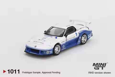MINI GT 1:64 RX-7 IMSA / WRC98 1998 / 750S Grey / S680 / AZ-1 LB40 / F1 GTR 1995 Die-Cast Car Model 
