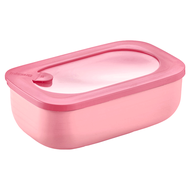 guzzini 常鮮盒/便當盒 長方型  GU1710-PN 20 x 12 x 7cm 粉紅色 900ml  1個