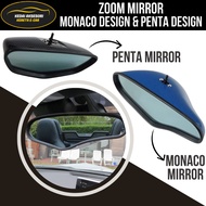 ZOOM Mirror (Blue Mirror) ENGINEERING MONACO MIRROR  CERMIN ZOOM Proton Perodua Toyota Honda Nissan 