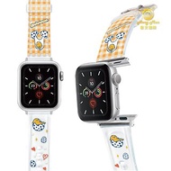 三麗鷗 蛋黃哥 Apple Watch PVC果凍透明錶帶 GU悠然誕生