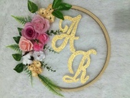 Lingkaran Wreath Pelengkap Dekorasi Lamaran Tunangan Wedding