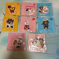👑 LINE Friends Stickers store 日本原宿店 表情 貼紙 兔兔 莎莉 Brown 熊大 Gundam Cyber Formula 幪面超人 Marvel 寵物小精靈 鬼滅之刃