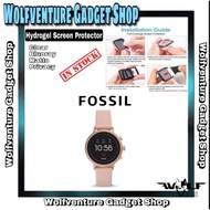 Fossil Watch Q Explorist HR GEn4 Sport Smartwatch Hydrogel Film Screen Protector(Clear , Blueray , M