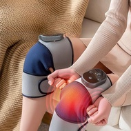 發熱膝蓋按摩器震動熱敷護肩肘按摩儀多功能保暖加熱護膝電熱按摩