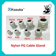Cable Gland PG Gland Nylon IP68 White PG7 PG9 PG11 PG13.5 PG16 PG19 PG21 PG29