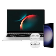 SAMSUNG 15.6" Galaxy Book3 Business Laptop Computer, Windows 11 PRO/Galaxy S23 Cell Phone Factory Un