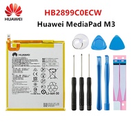 Hua Wei 100% Original HB2899C0ECW 5100mAhแบตเตอรี่แท็บเล็ตสำหรับHuawei MediaPad M3 8.4 "BTV-W09 BTV-