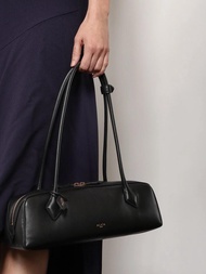 Alaia Le Teckel Leather Shoulder Bag - Noir, UNI