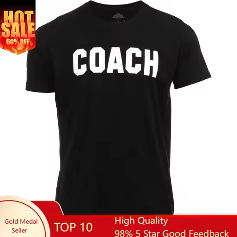 Coach | Coaching Tee Shirt: Royal Blue, Red, Green, Navy, Black Men Women T-Shirt