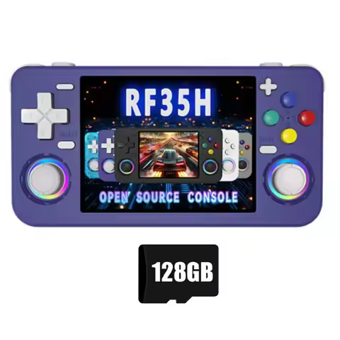 L93A-RF35H Retro Handheld Video Game Console 3.5 Inch IPS Screen 22000+ Games Wifi Support 30+ Emula