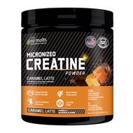 Ozmolts Micronized Creatine Powder Monohydrate Vanilla Ice Cream 300 กรัม สำหรับการเพิ่มกล้ามเนื้อ เ