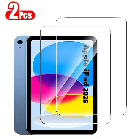2PCS Tempered Glass Screen Protector IPad 10th Generation 11th 10.9 Inch 2025 iPad A16 A3354 A3355 A