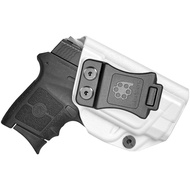 Amberide IWB & OWB KYDEX Holster Fit: S&W M&P Bodyguard 380 Auto & Integrated Laser Pistol, Inside W