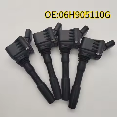 For 06H905110G VW Tiguan Porsche Panamera Audi Q3 Q7 A4 S4 CJE 4X Ignition Coil