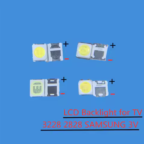 1000pcs FOR SAMSUNG 2828 LED Backlight TT321A 1.5W-3W with zener 3228 2828 Cool white LCD Backlight