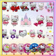 [Hello Kitty Balloon] Birthday Balloon Party Decoration Birthday Decoration Modeling Balloon Balloon